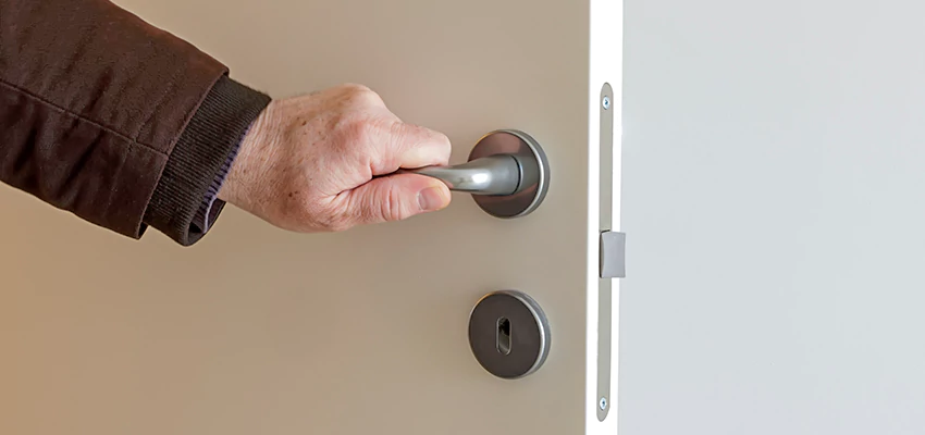 Restroom Locks Privacy Bolt Installation in Beaumont, California